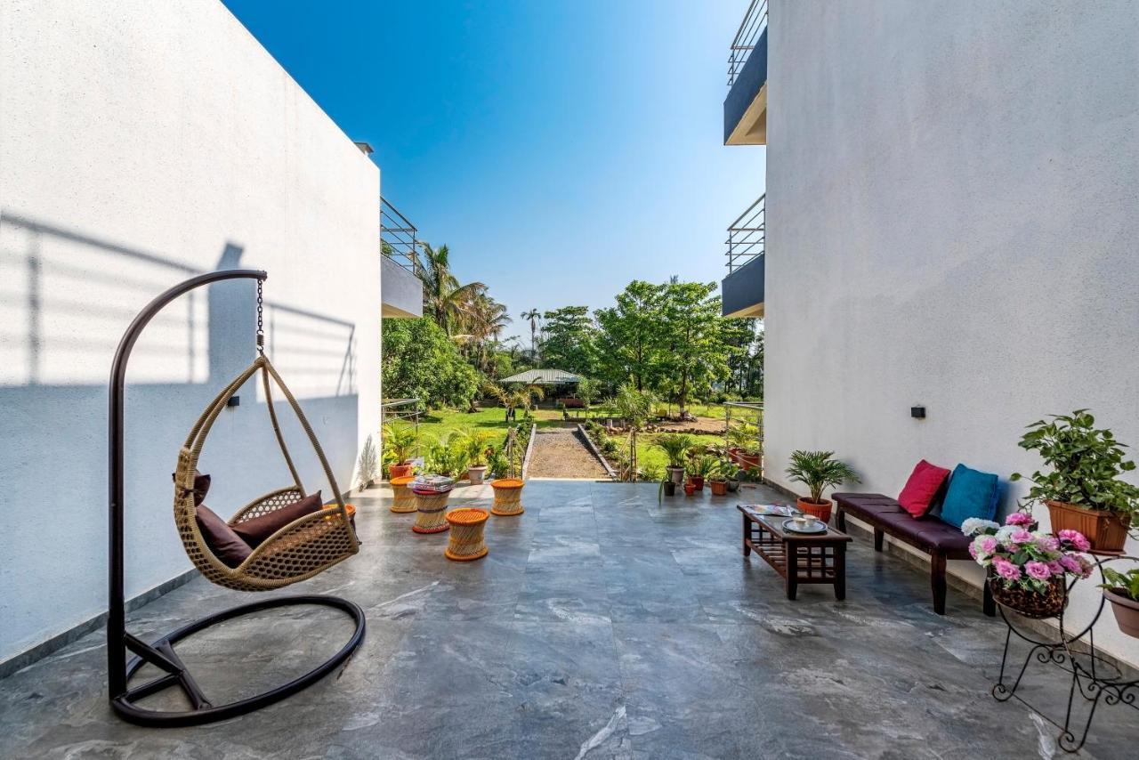 Saffronstays Lakeview Nivara - Farm Stay Villa With Private Pool Near Pune Exteriör bild