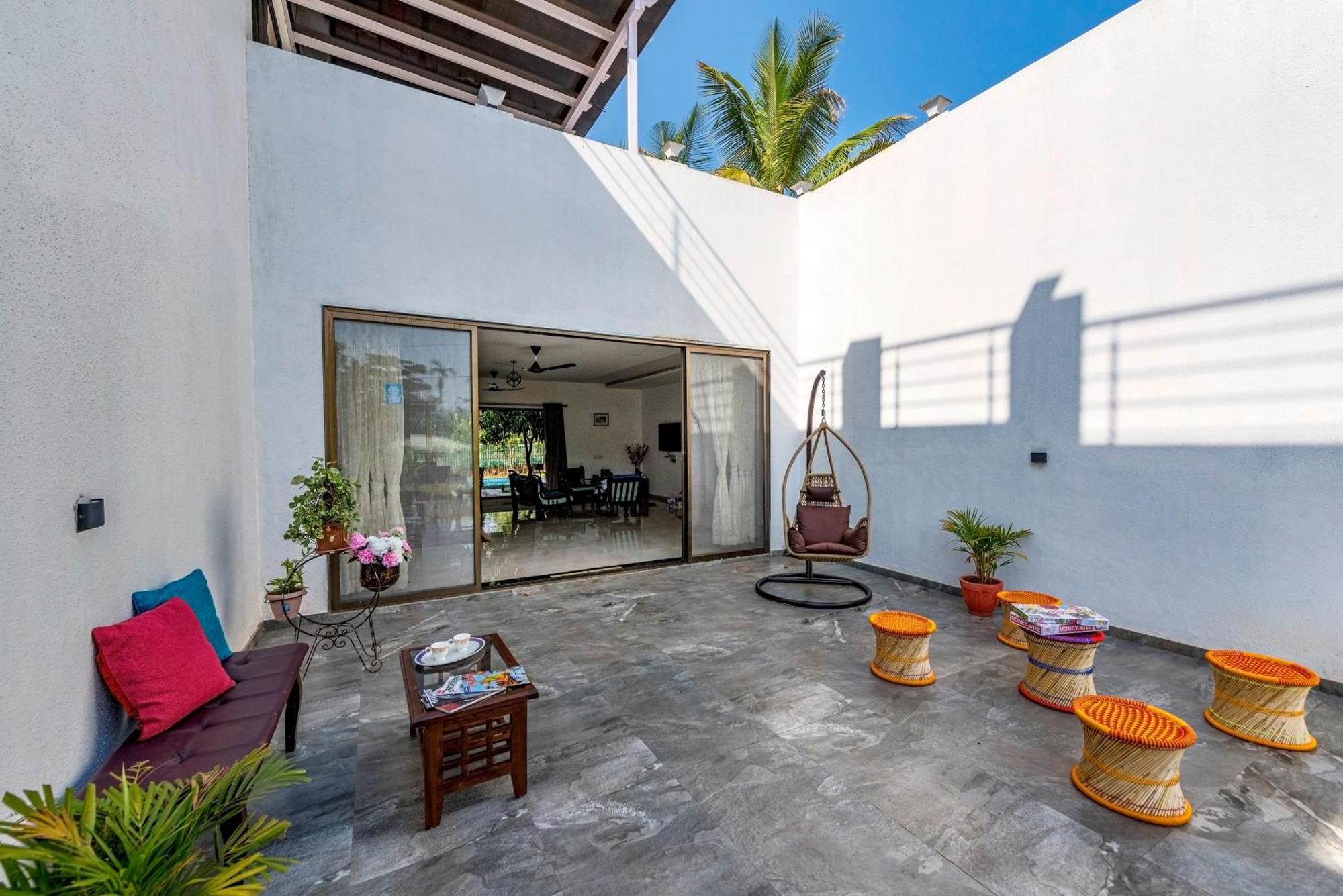 Saffronstays Lakeview Nivara - Farm Stay Villa With Private Pool Near Pune Exteriör bild
